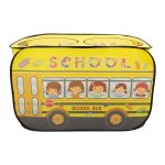 Дитячий ігровий намет «Шкільний автобус» 110×70×66 см намет для дітей Жовтий HP-S-5NDY - Зображення 2