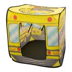 Дитячий ігровий намет «Шкільний автобус» 110×70×66 см намет для дітей Жовтий HP-S-5NDY - Зображення 4