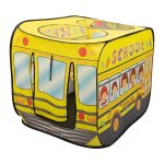 Дитячий ігровий намет «Шкільний автобус» 110×70×66 см намет для дітей Жовтий HP-S-5NDY - Зображення 5