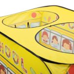 Дитячий ігровий намет «Шкільний автобус» 110×70×66 см намет для дітей Жовтий HP-S-5NDY - Зображення 6