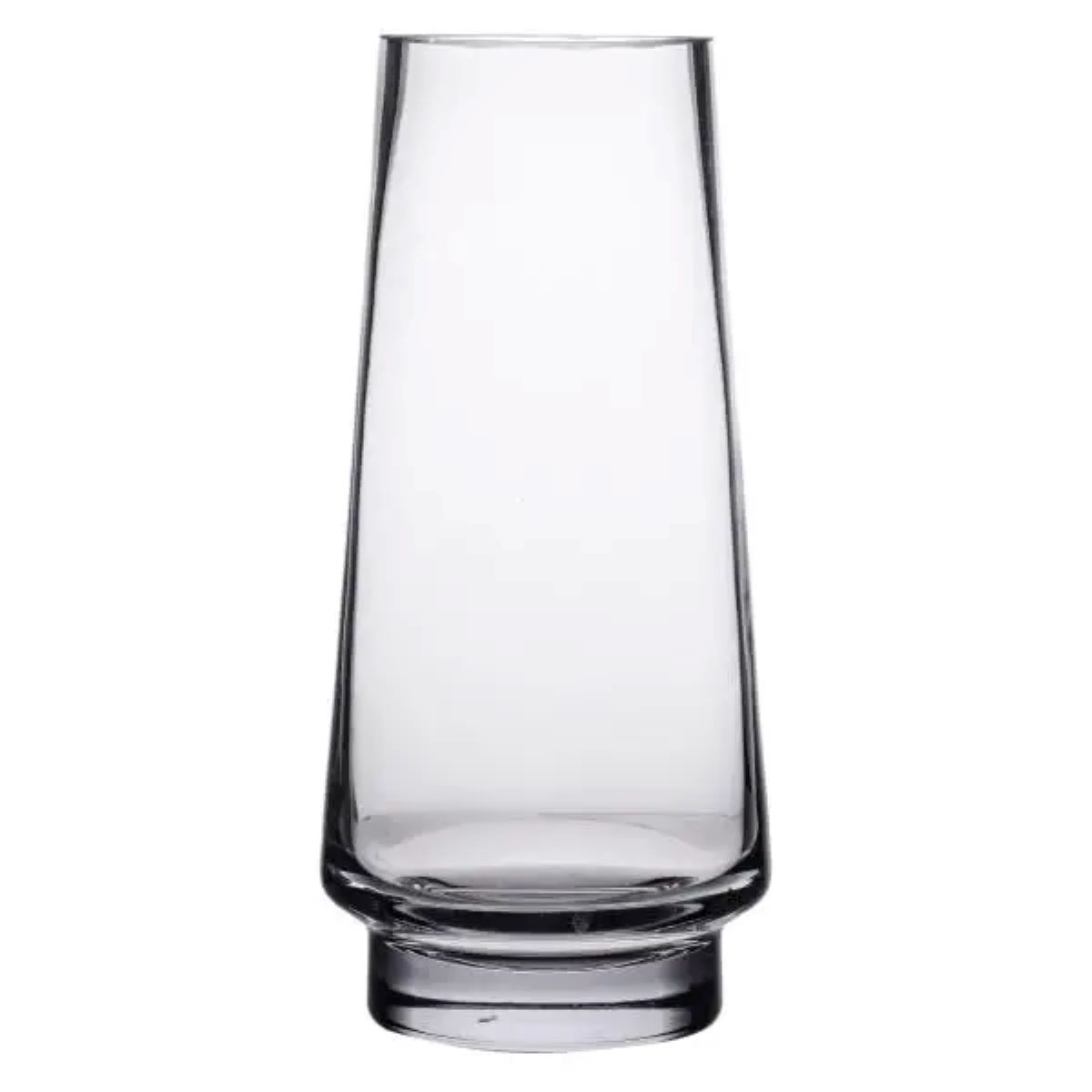 HP1019_2-1 Скляна декоративна ваза для квітів 30 см прозора ваза для інтер'єру 2.6 л HP-10-19 - Зображення 1