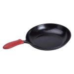 Чавунна сковорода з силіконовою ручкою Ø24,5 см для електричної та газової плити 1 л HP-1-13 - Зображення 2