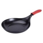 Чавунна сковорода з силіконовою ручкою Ø24,5 см для електричної та газової плити 1 л HP-1-13