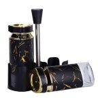 Набір для спецій на підставці солонка і перечниця по 120 мл Чорний HP-1353 - Зображення 3