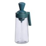 Пляшка для олії з дозатором 550 мл скляна пляшка для оливкової та соняшникової олії HP-1351 - Зображення 2