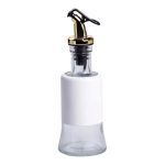 Набір для спецій на підставці з пляшками для олії та оцту 8 предметів Білий HP-1360W - Зображення 6