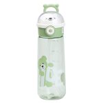 Пляшка для води 620 мл з трубочкою багаторазова Зелена HP17300GR