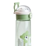Пляшка для води 620 мл з трубочкою багаторазова Зелена HP17300GR - Зображення 3