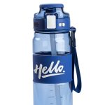 Пляшка для води 860 мл тритан з ремінцем і ручкою Синя HP17303BL - Зображення 4