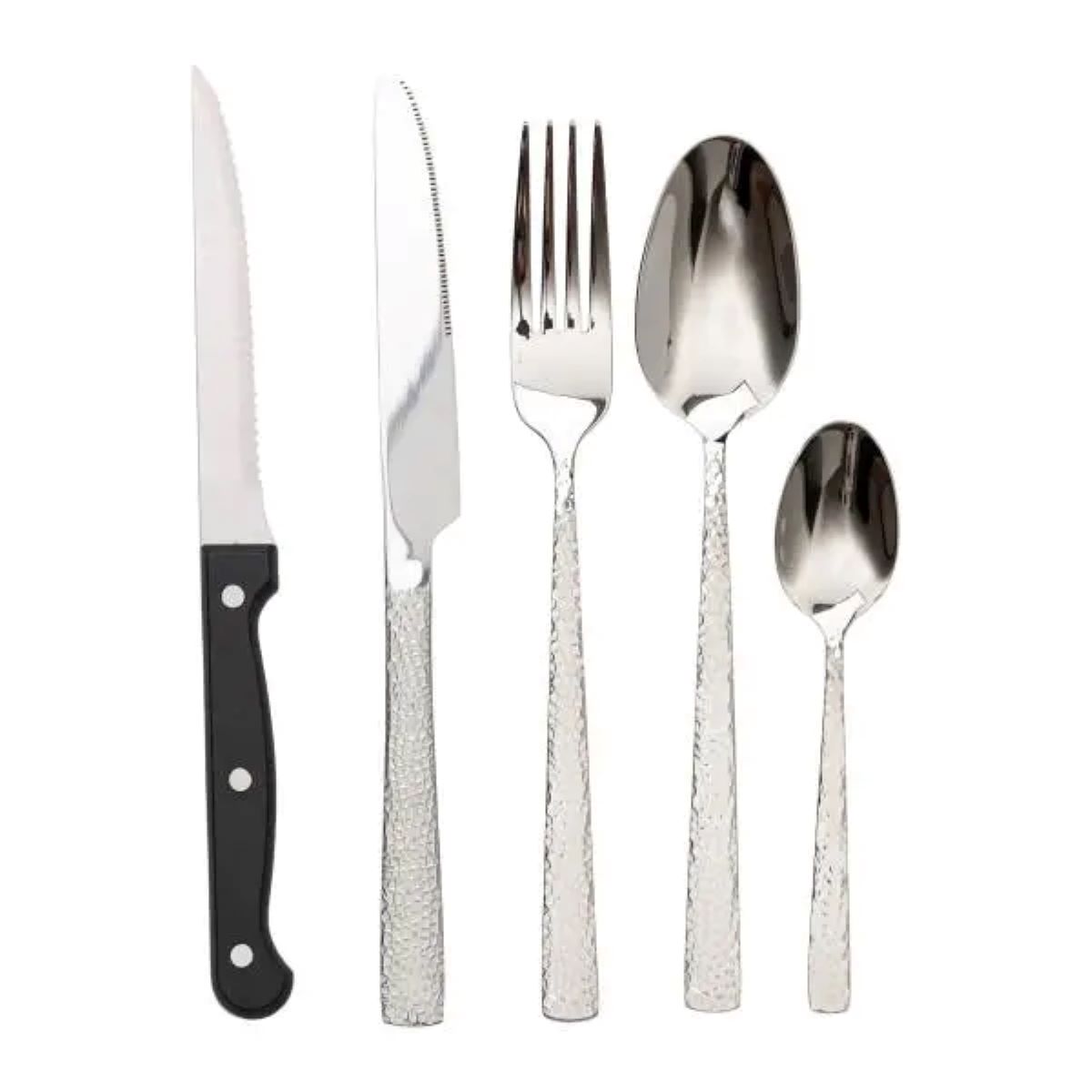 HP2027_3-600x600-1 Набір столових приборів у футлярі на 6 осіб столовий набір 30 предметів у футлярі Срібло HP-20-27 - Зображення 1