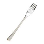 Набір десертних виделок 6 штук виделки для десерту з нержавіючої сталі 15.2 см Срібло із золотим оздобленням HP-20-34 - Зображення 2