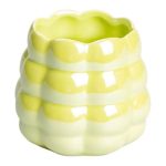 Набір десертних виделок і ложок на 3 персони з підставкою з порцелянау 7 предметів Зелений HP-20-58 - Зображення 5