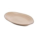 Блюдо сервірувальне овальне 33.5х23 см порцелянаове, бежеве HP23380 - Зображення 3