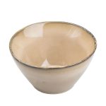 Тарілка глибока 500 мл кругла порцелянова бежева HP23382 - Зображення 2