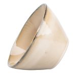 Тарілка глибока 500 мл кругла порцелянова бежева HP23382 - Зображення 3