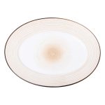 Блюдо порцелянаове 33.5х24.5 см овальне біле HP23389