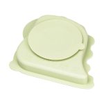 Дитячий набір силіконового посуду 3 предмети зелений HP34545G - Зображення 5