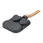 Сковорода квадратна порційна на 3 секції з антипригарним покриттям сіра HP39569C - Зображення 3