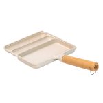 Сковорода прямокутна на 3 секції з антипригарним покриттям бежева HP39572W - Зображення 4