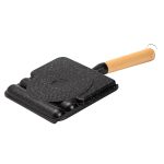 Сковорода прямокутна на 3 секції з антипригарним покриттям чорна HP39572B - Зображення 4