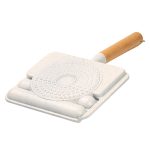 Сковорода прямокутна на 3 секції з антипригарним покриттям бежева HP39572W - Зображення 5