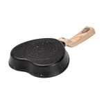 Сковорода у вигляді серця з антипригарним покриттям 400 мл чорна HP39574B - Зображення 5