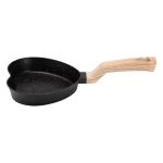 Сковорода у вигляді серця з антипригарним покриттям 400 мл чорна HP39574B - Зображення 2