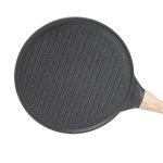 Сковорода гриль кругла Ø 26.5 см низька для індукційної плити з гранітним покриттям HP39581C - Зображення 4