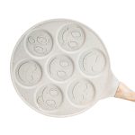 Сковорода зі смайликами на 7 секцій для млинців, оладок, яєць, сирників HP39583W - Зображення 4