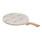 Сковорода зі смайликами на 7 секцій для млинців, оладок, яєць, сирників HP39583W - Зображення 3