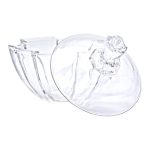 Цукорниця з кришкою Ø 15 см ваза цукорниця кругла скляна HP-4-120 - Зображення 3