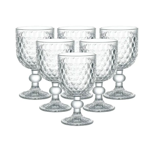 Келихи для червоного вина 6 штук на низькій ніжці HP4153