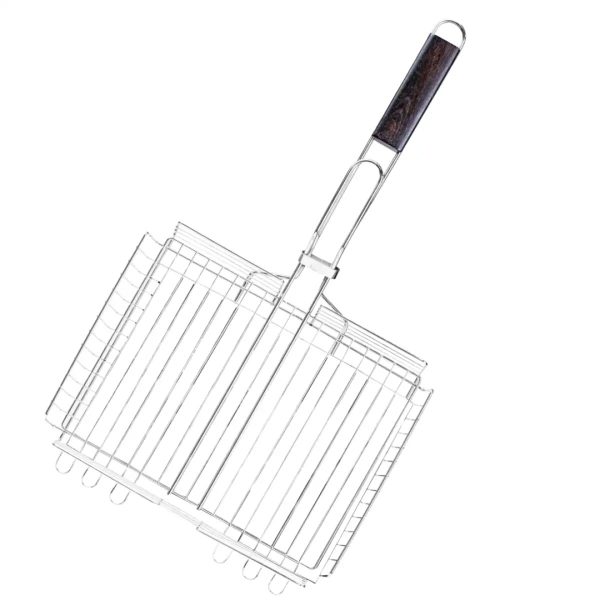 Велика решітка гриль 42*31 (см) для мангалу, барбекю HP458RESH