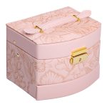 Скринька для прикрас з еко шкіри 3 яруси із замком органайзер для ювелірних виробів HP-5-23P - Зображення 6