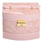 Скринька для прикрас з еко шкіри 3 яруси із замком органайзер для ювелірних виробів HP-5-23P - Зображення 5