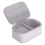 Скринька для прикрас з еко шкіри на блискавці міні органайзер для ювелірних виробів HP-5-26BE - Зображення 2