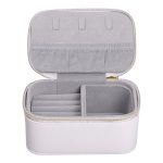 Скринька для прикрас з еко шкіри на блискавці міні органайзер для ювелірних виробів HP-5-26BE