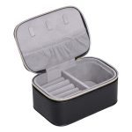 Скринька для прикрас з еко шкіри на блискавці міні органайзер для ювелірних виробів HP-5-26B - Зображення 2