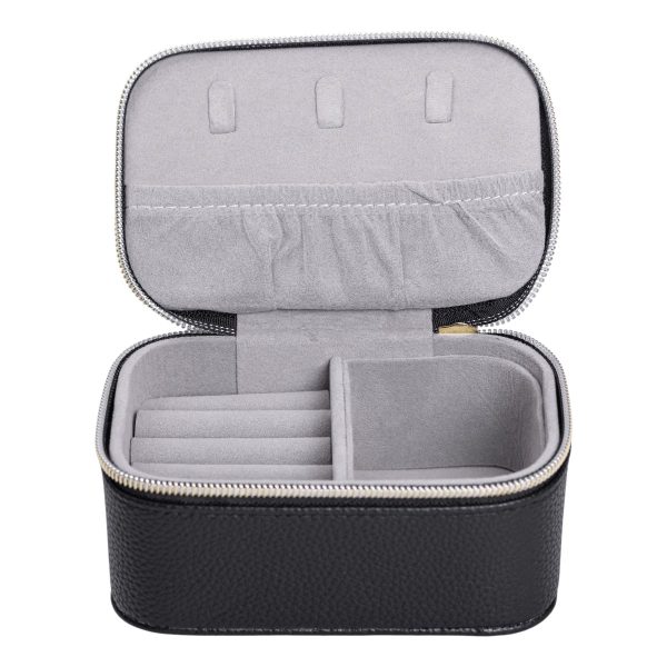 Скринька для прикрас з еко шкіри на блискавці міні органайзер для ювелірних виробів HP-5-26B