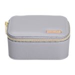 Скринька для прикрас з еко шкіри на блискавці міні органайзер для ювелірних виробів HP-5-26G - Зображення 4