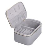 Скринька для прикрас з еко шкіри на блискавці міні органайзер для ювелірних виробів HP-5-26G - Зображення 2