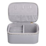 Скринька для прикрас з еко шкіри на блискавці міні органайзер для ювелірних виробів HP-5-26G