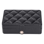 Скринька для прикрас з еко шкіри 16×11×4.7 см органайзер для ювелірних виробів HP-5-30B - Зображення 4