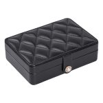 Скринька для прикрас з еко шкіри 16×11×4.7 см органайзер для ювелірних виробів HP-5-30B - Зображення 5