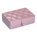 Скринька для прикрас з еко шкіри 16×11×4.7 см органайзер для ювелірних виробів HP-5-30PP - Зображення 5