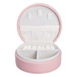 Скринька для прикрас з еко шкіри 10×9×4.5 см ​​органайзер для ювелірних виробів HP-5-31P