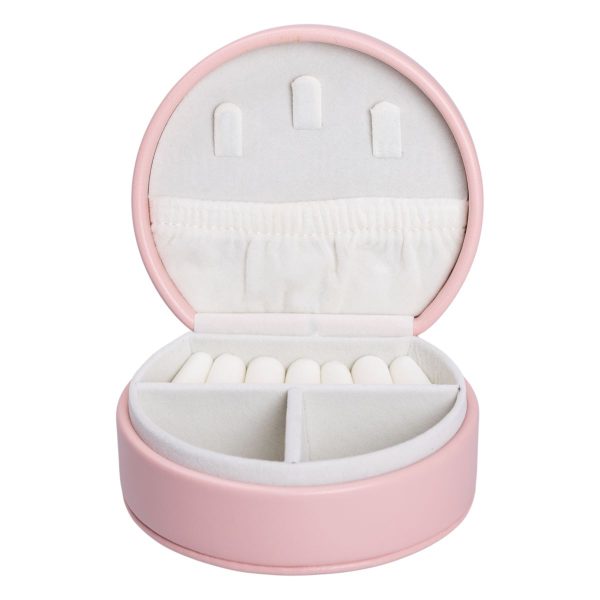 Скринька для прикрас з еко-шкіри 10×9×4.5 см - органайзер для ювелірних виробів HP-5-31P