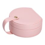 Скринька для прикрас з еко шкіри 10×9×4.5 см ​​органайзер для ювелірних виробів HP-5-31P - Зображення 3