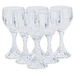 Келихи з товстого скла набір для вина з 6 штук по 157 мл HP550 - Зображення 2