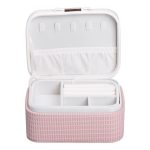 Скринька для прикрас з еко шкіри 15.5×11.5×8.5 ​​органайзер для ювелірних виробів HP-5-37P